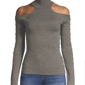 Alice and Olivia cut out sweater